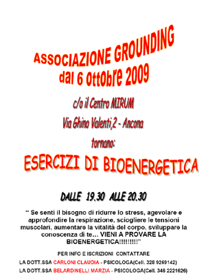 locandina classi ottobre 2009