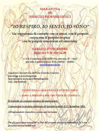 locandina maratona Dicembre 2011